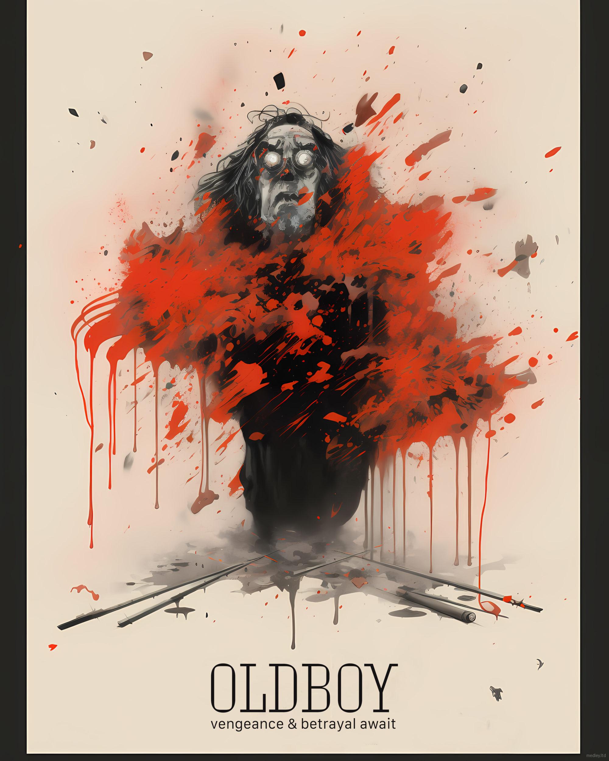 Enter the savage world of Oldboy - vengeance and betrayal await.