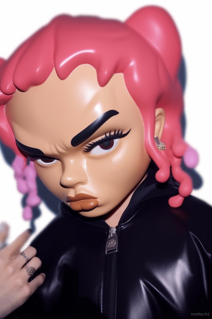Baddie - 3D sculpting mixed with Photography to create a unique character