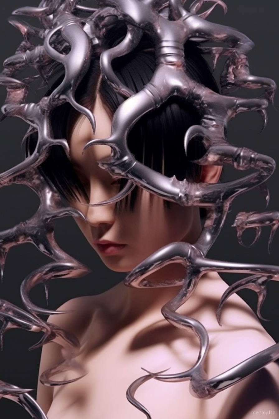 Artwork - Symbiotic Coalescence: Part II. 3D artwork by Matt Medley.