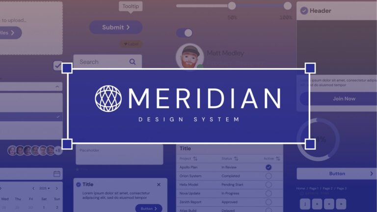 Meridian File System Meridian Design System | Matt Medley
